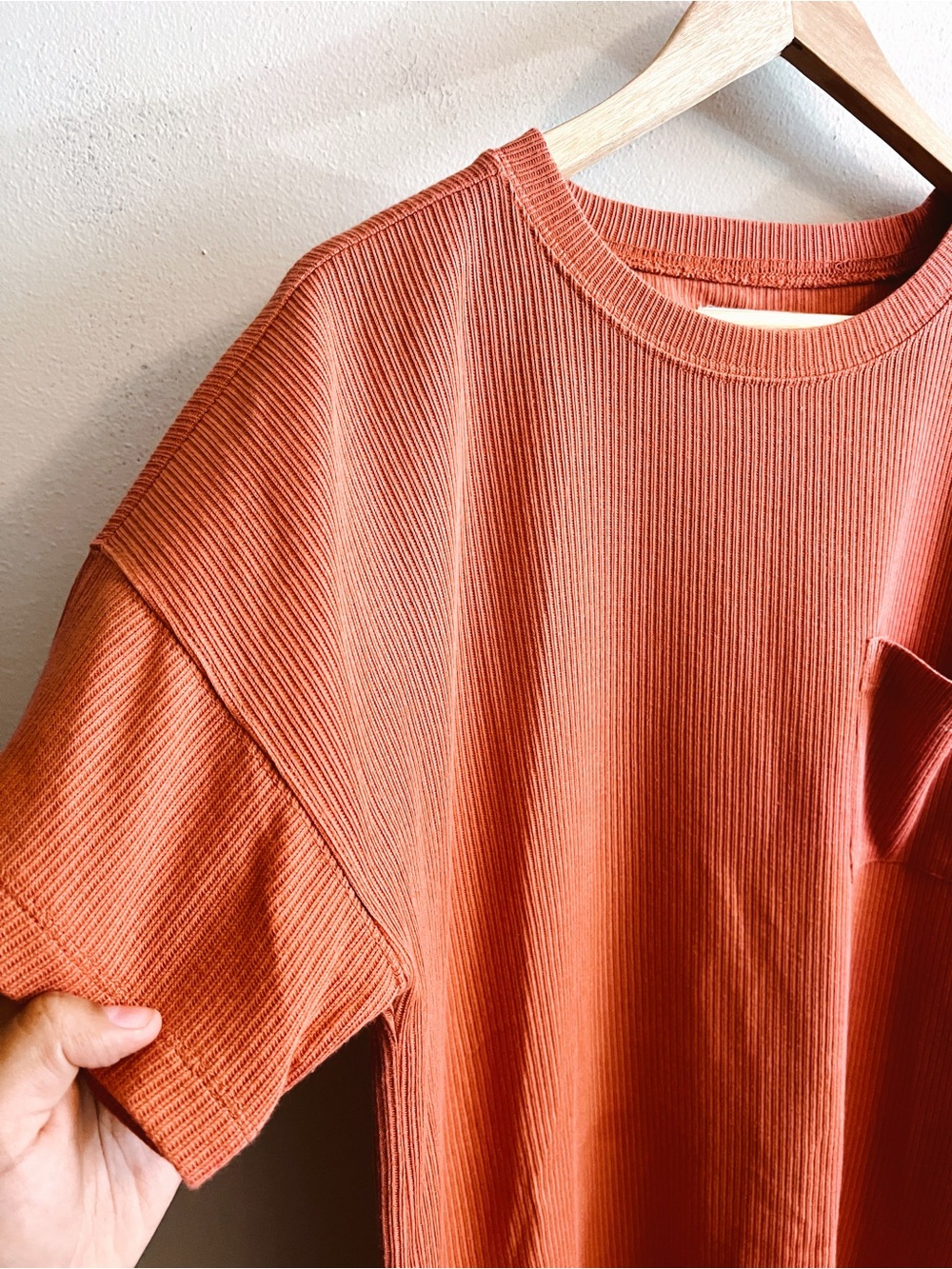 Madewell Rib T-shirt Pocket Dress - Picture 6 of 11